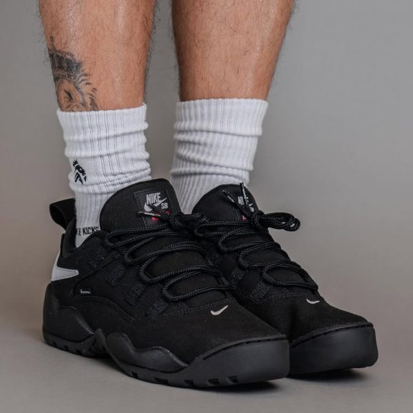 Supreme x Nike SB Air Darwin Low “Black”