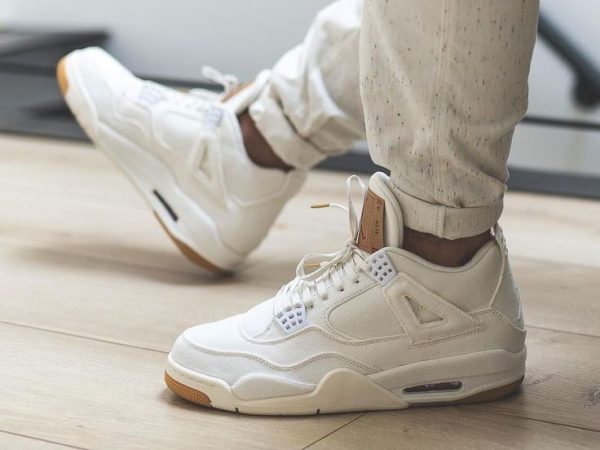 Levi’s x Jordan 4 Retro ‘White Denim’