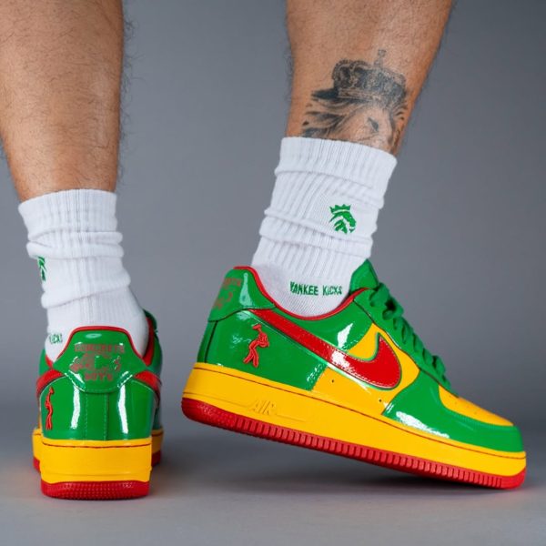 The Lil Yachty x Nike Air Force 1 “Lucky Green”