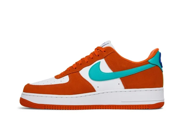 Air Force 1 ’07 LV8 ‘Athletic Club – Rush Orange Washed Teal’
