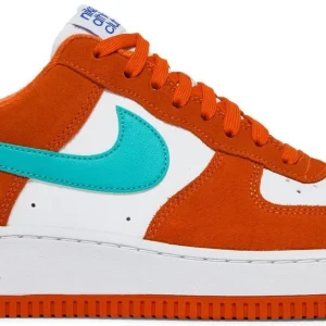 Air Force 1 ’07 LV8 ‘Athletic Club – Rush Orange Washed Teal’