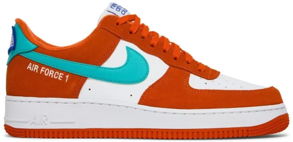 Air Force 1 ’07 LV8 ‘Athletic Club – Rush Orange Washed Teal’