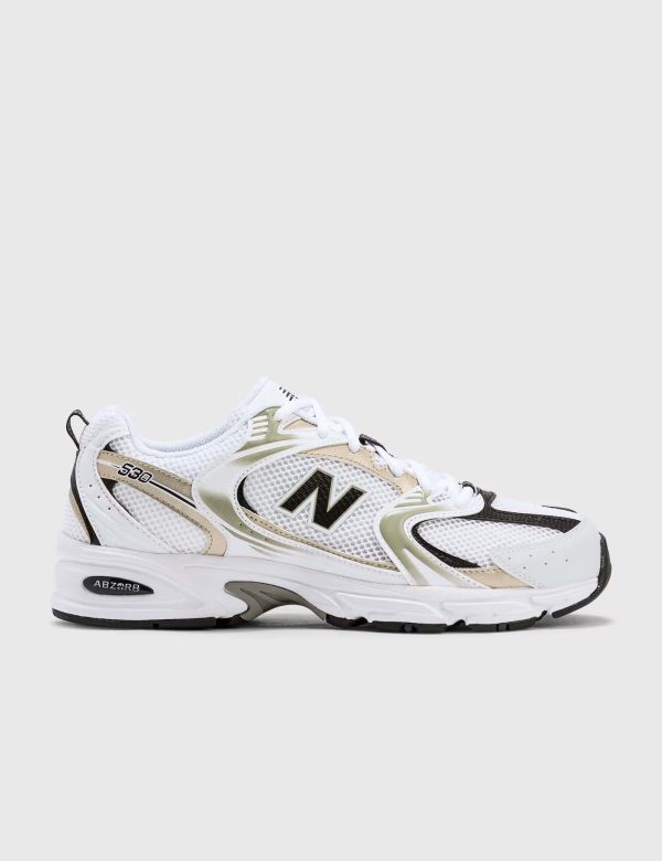 New Balance 530 ‘White Light Gold Metallic’