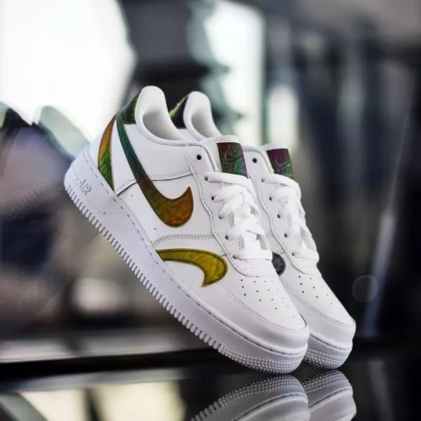 Air Force 1 LV8 2 ‘Misplaced Swooshes – White Multi’