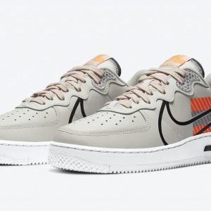 Nike Air Force React “Beige Orange”