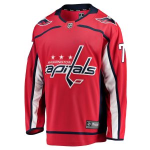 Washington Capitals Alexander Ovechkin Fanatics Red Captain Patch Home Breakaway Jersey
